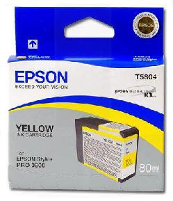 К-ж (T580400) Epson Stylus Pro 3800 Yellow (o) 80ml