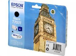 К-ж (C13T70314010) EPSON WP 4000/4500 Series Ink L Cartridge Black 1.2k К-ж (C13T70314010) EPSON WP 4000/4500 Series Ink L Cartridge Black 1.2k