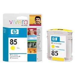 Картридж HP C9427A (№85) YELLOW  для hp DJ  30/130 series