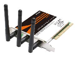 Сетевая карта D-Link <DWA-547> PCI Wireless Adapter 300Mbps Сетевая карта D-Link <DWA-547> PCI Wireless Adapter 300Mbps