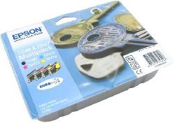 К-ж (T04624A10) Epson Multi Pack (T04614ABA Multi Pack), черный+цвета для EPS ST C63/65/CX3500 К-ж (T04624A10) Epson Multi Pack (T04614ABA Multi Pack), черный+цвета для EPS ST C63/65/CX3500